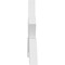 Ekena Millwork Vanguard Architectural Grade PVC Gable Bracket, 72"W x 18"H x 2"D x 4"F, 6/12 Pitch GBP072X18X0204VAN00 - alternate 4